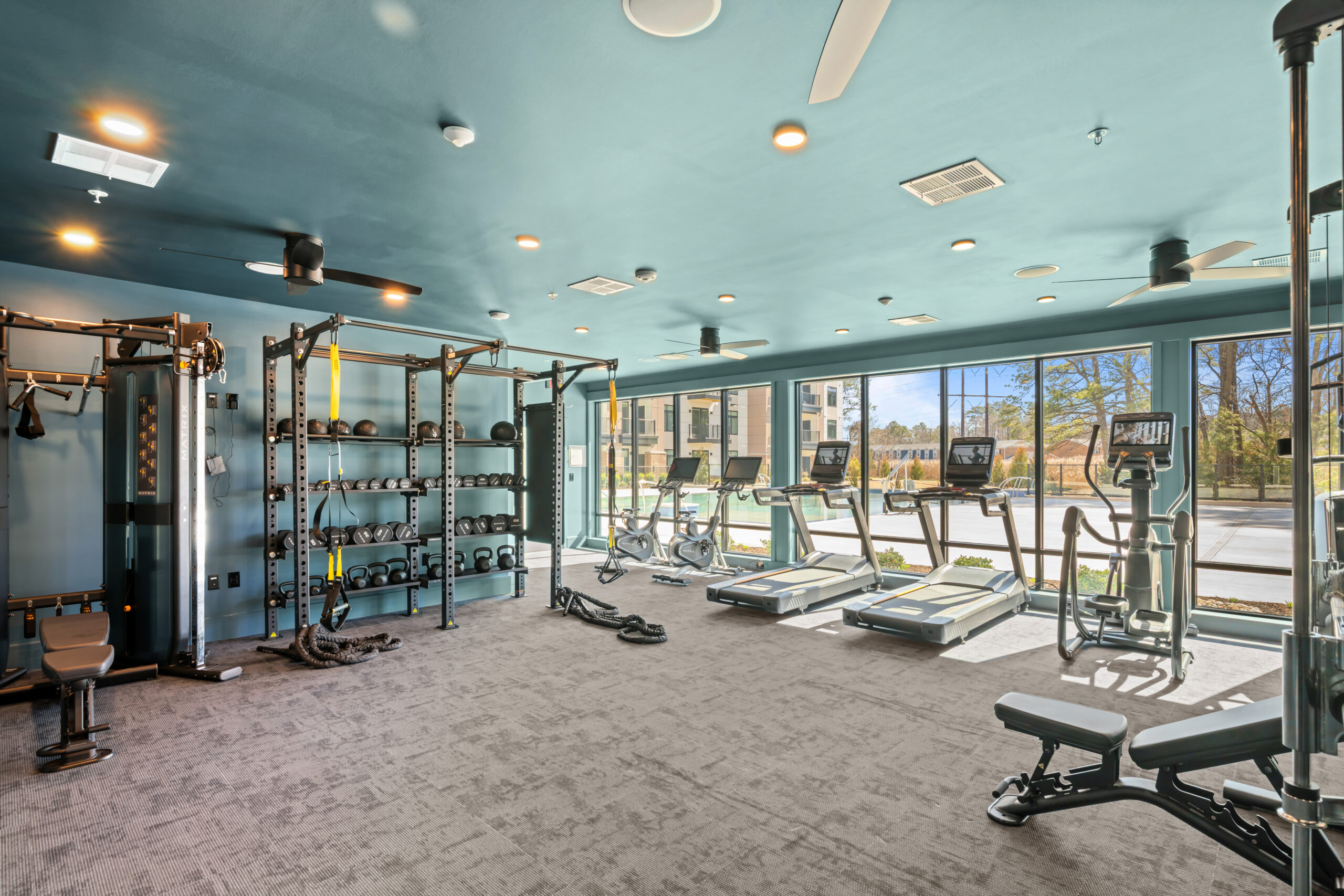 Outdoor Pickleball Court Onsite